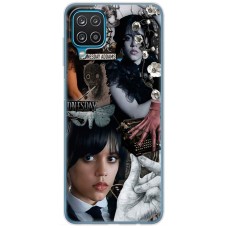 Чохол для Samsung Galaxy A12 / M12 Mixcase Венздей колаж друкована