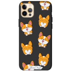 Чохол для iPhone 12 Pro Max Mixcase чорний дизайн 1