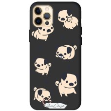 Чохол для iPhone 12 Pro Max Mixcase чорний дизайн 3
