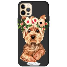 Чохол для iPhone 12 Pro Max Mixcase чорний дизайн 6