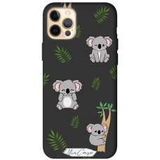 Чохол для iPhone 12 Pro Max Mixcase чорний дизайн 9