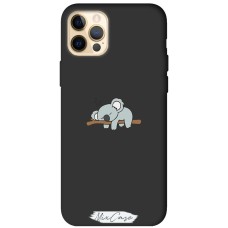 Чохол для iPhone 12 Pro Max Mixcase чорний дизайн 10