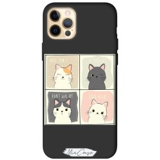 Чохол для iPhone 12 Pro Max Mixcase чорний дизайн 12