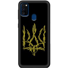 Чохол для Samsung Galaxy M21 / M30s MixCase патріотичні герб з колосків