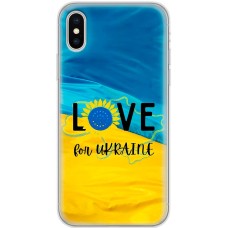 Чохол для iPhone Xs Max MixCase патріотичні love Ukraine