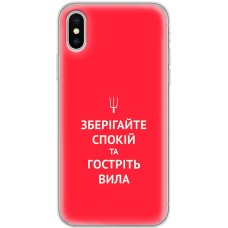 Чохол для iPhone Xs Max MixCase патріотичні спокій