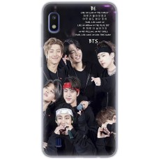 Чохол для Samsung Galaxy A10 (A105) MixCase BTS текст пісні