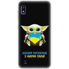 Чохол для Samsung Galaxy A10 (A105) MixCase мультики Yoda from Ukraine