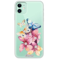 Чохол для iPhone 11 Mixcase зі стразами дизайн 2