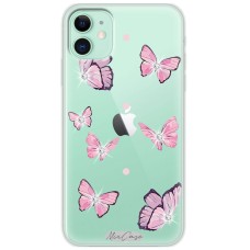 Чохол для iPhone 11 Mixcase зі стразами дизайн 4