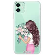 Чохол для iPhone 11 Mixcase зі стразами дизайн 7