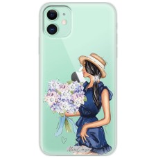 Чохол для iPhone 11 Mixcase зі стразами дизайн 8