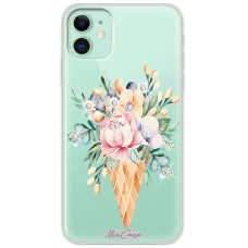 Чохол для iPhone 11 Mixcase зі стразами дизайн 13