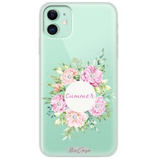 Чохол для iPhone 11 Mixcase зі стразами дизайн 20