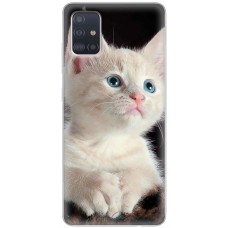 Чохол для Samsung Galaxy A51 (A515) Mixcase котик