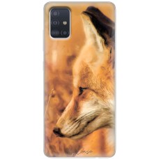 Чохол для Samsung Galaxy A51 (A515) Mixcase лисиця дизайн 2