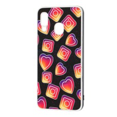 Чохол для Samsung Galaxy A20/A30 Fashion mix інстаграм