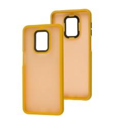 Чохол для Xiaomi Redmi Note 9s/9 Pro Lyon Frosted orange