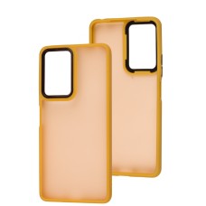 Чохол для Xiaomi Redmi Note 10 Pro Lyon Frosted orange
