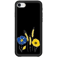 Чохол для iPhone 7 / 8 MixCase патріотичні квіти україни