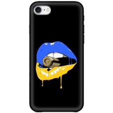 Чохол для iPhone 7 / 8 MixCase патріотичні пуля губи