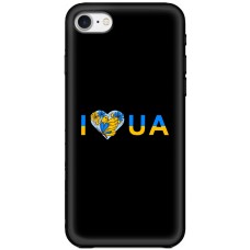 Чохол для iPhone 7 / 8 MixCase патріотичні I love UA
