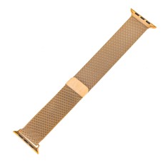 Ремінець для Apple Watch Milanese Loop 42mm / 44mm рожево-золотистий