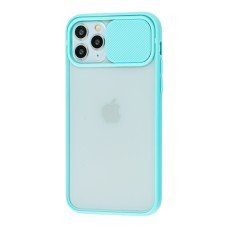 Чохол для iPhone 11 Pro Max LikGus Camshield camera protect бірюзовий