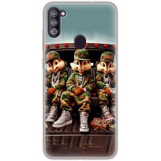 Чохол з аніме для Samsung Galaxy A11 / M11 Mixcase білки репери