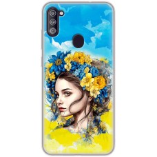 Чохол для Samsung Galaxy A11 / M11 MixCase патріотичні українка 