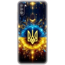 Чохол для Samsung Galaxy A11 / M11 MixCase патріотичні Тризуб у колі