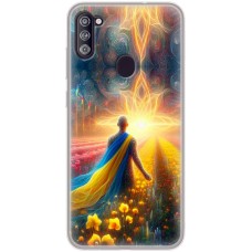 Чохол для Samsung Galaxy A11 / M11 MixCase патріотичні поле тюльпанів