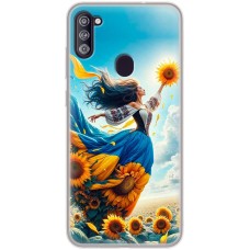 Чохол для Samsung Galaxy A11 / M11 MixCase патріотичні вільна українка