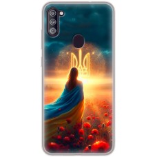 Чохол для Samsung Galaxy A11 / M11 MixCase патріотичні поле маків