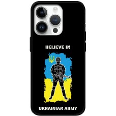 Чохол для iPhone 15 Pro MixCase патріотичні believe