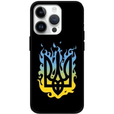 Чохол для iPhone 15 Pro MixCase патріотичні візерунок із гербом