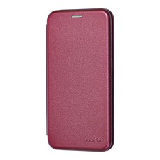 Чохол книжка Premium для Samsung Galaxy A10 (A105) бордовий