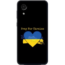 Чохол для Samsung Galaxy A03 Core (A032) MixCase патріотичні pray for Ukraine