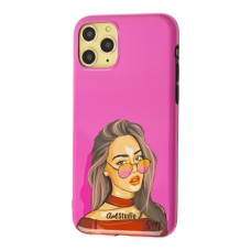 Чохол для iPhone 11 Pro ArtStudio Girls Power "girl" рожевий