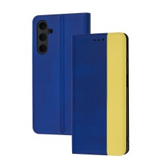 Чохол книжка UA для Samsung Galaxy A54 (A546) жовто-блакитний