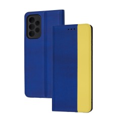 Чохол книжка UA для Samsung Galaxy A73 (A736) жовто-блакитний