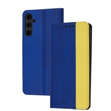 Чохол книжка UA для Samsung Galaxy A34 (A346) жовто-блакитний