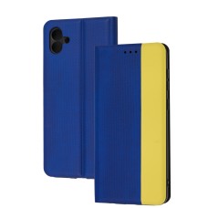 Чохол книжка UA для Samsung Galaxy A04E (A042) жовто-блакитний