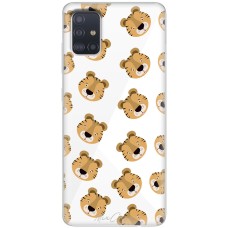 Чохол для Samsung Galaxy A51 (A515) Mixcase тигри
