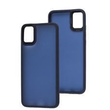 Чохол для Samsung Galaxy A04E (A042) Lyon Frosted navy blue