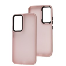 Чохол для Samsung Galaxy A34 (A346) Lyon Frosted pink