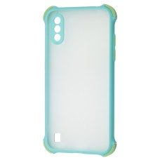 Чохол для Samsung Galaxy A01 (A015) LikGus Totu corner protection бірюзовий