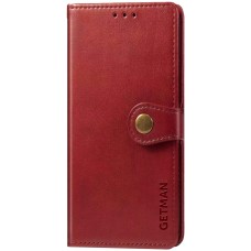 Чохол книжка для Xiaomi Poco M3 Getman gallant червоний