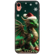 Чохол для iPhone Xr MixCase Новий рік дракон в обладунках