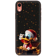 Чохол для iPhone Xr MixCase Новий рік посмішка Скруджа